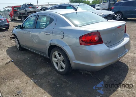 2013 Dodge Avenger Se from USA, damaged, VIN 1C3CDZAB0DN607387